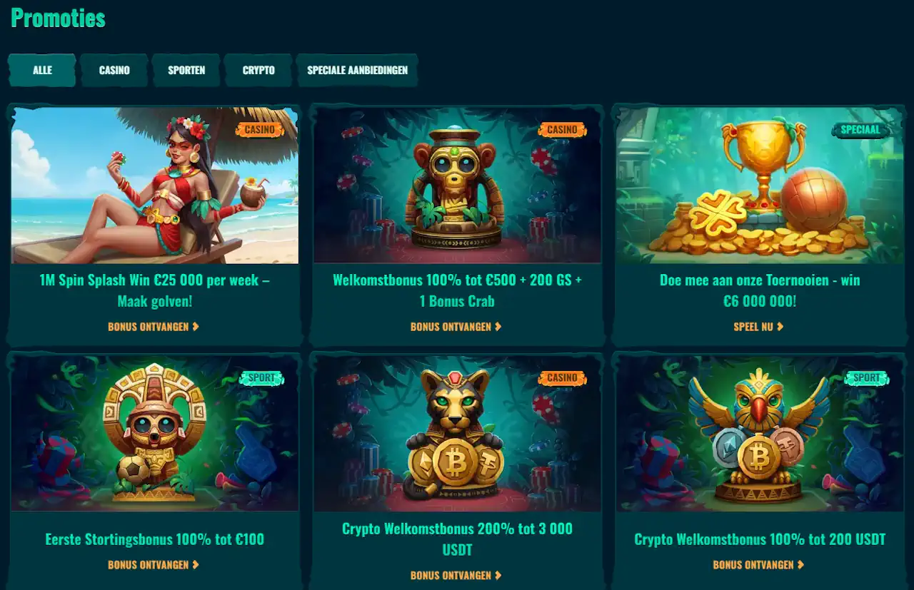 Spinanga Promoties